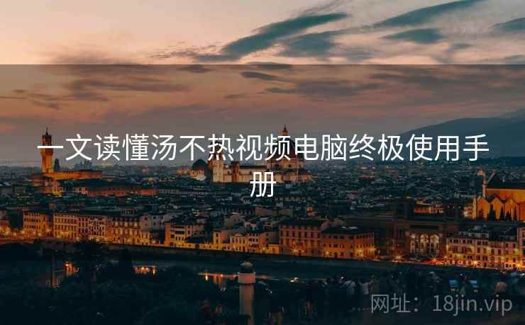 一文读懂汤不热视频电脑终极使用手册